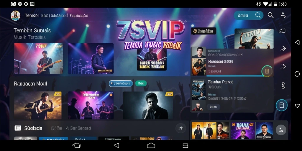 Tampilan gameplay <strong>7SVIP</strong> yang menarik dengan berbagai pilihan musik.