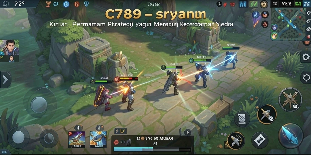 Tampilan menarik gameplay C789 yang menantang strategi.