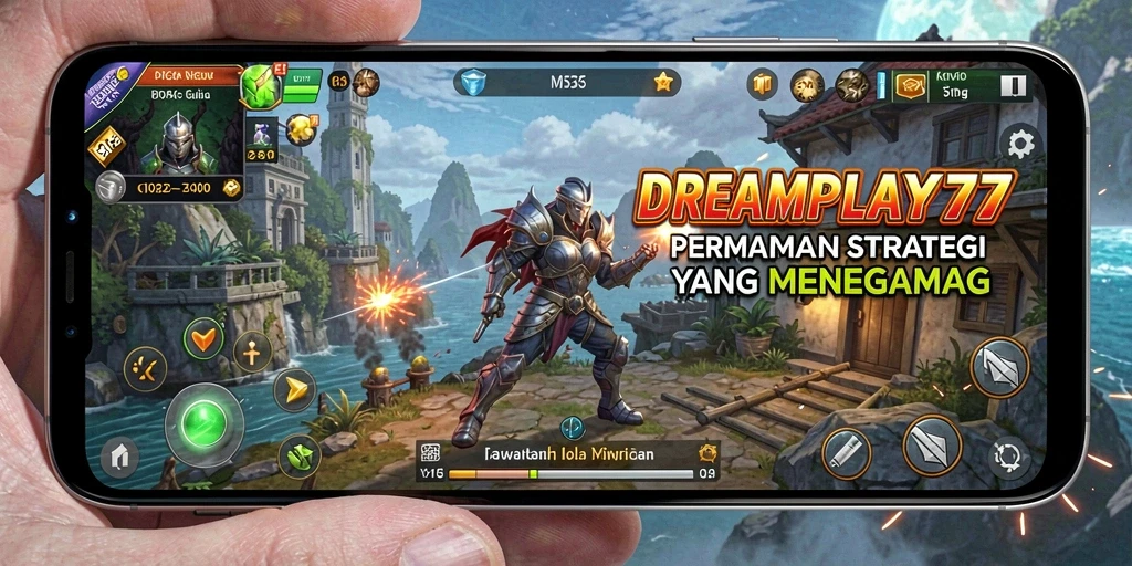 Tampilan gameplay <strong>DREAMPLAY77</strong> yang menarik dengan strategi mendalam.