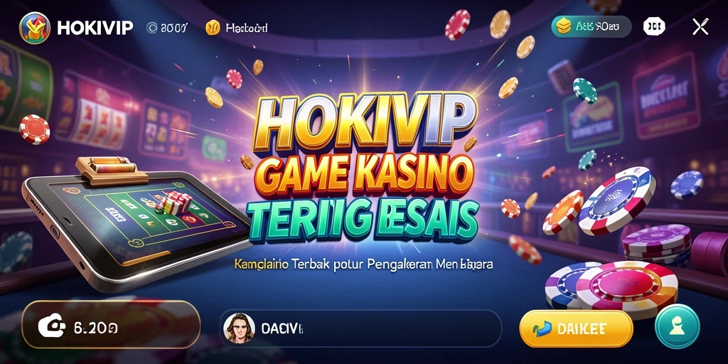 Screenshot gameplay HOKIVIP menampilkan pengalaman kasino yang mendebarkan.