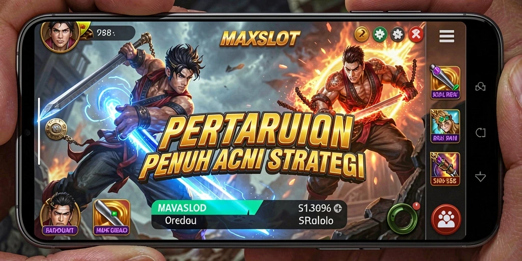 Screenshot gameplay MAXSLOT yang menegangkan dan seru.