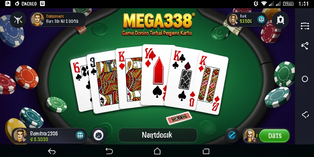 Tampilan gameplay MEGA338 yang menantang dan seru.