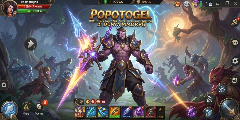 Tampilan gameplay menarik dari <strong>POPOTOGEL</strong> dalam dunia MMORPG.