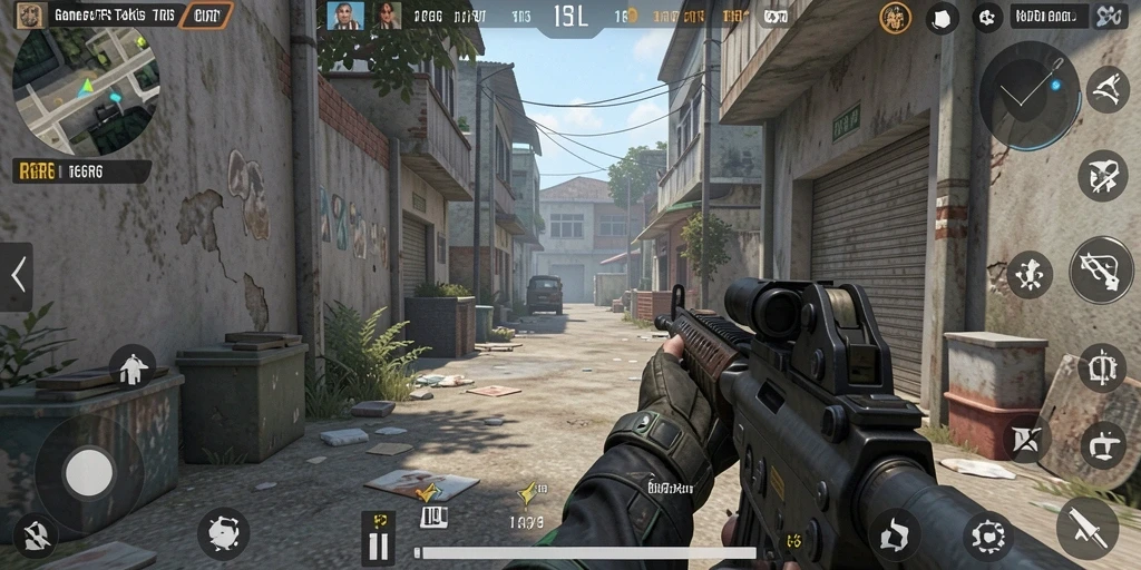 Gameplay intens dalam aksi FPS R6R6.